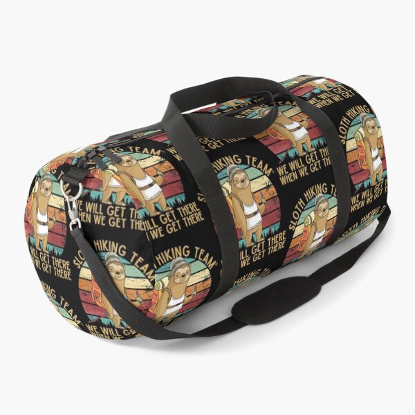 Item preview, Sloth Hiking Team - We Will Get There When We Get There Funny Vintage designed and sold by loera-emelina.