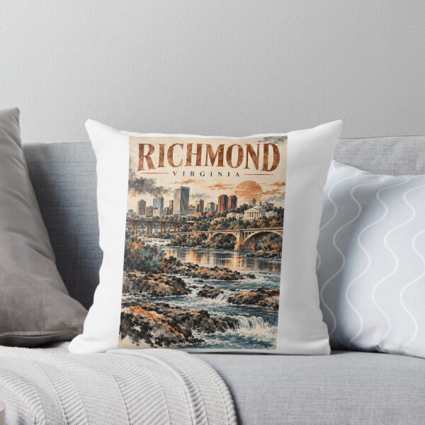 Aperçu de l'œuvre Richmond - Virginie créée et vendue par GoodOldVintage.