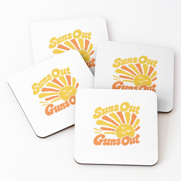 Item preview, Suns Out Guns Out Retro Groovy Sunshine Summer Fitness Art designed and sold by LiverEver.