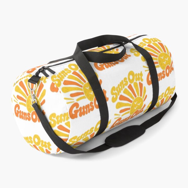 Item preview, Suns Out Guns Out Retro Groovy Sunshine Summer Fitness Art designed and sold by LiverEver.