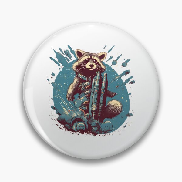 Item preview, Rocket Racoon Cute Space Racoon designed and sold by tallulah-noonan.