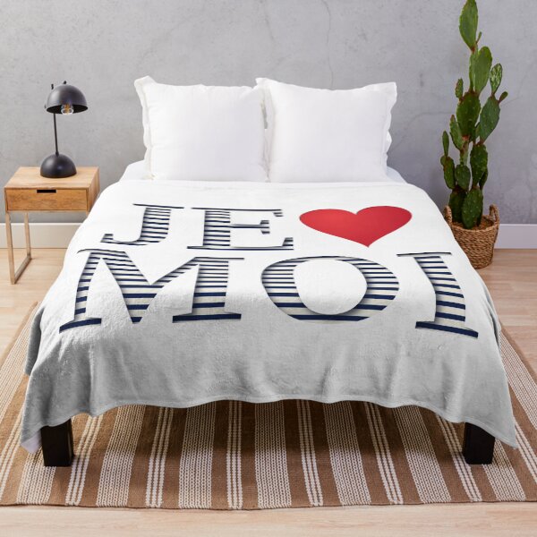 Item preview, JE M'AIME FRENCH SELF LOVE BRETON STRIPES designed and sold by I LOVE ME.