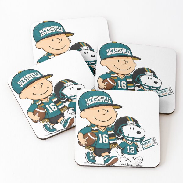 Aperçu de l'œuvre Dessin animé sur le football de Jacksonville, Journée du dimanche des Jaguars créée et vendue par CarLake.