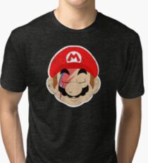 Super Starman Bros mash-up Tri-blend T-Shirt