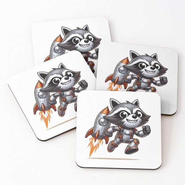 Item preview, Mapache Rocket Lindo designed and sold by tallulah-noonan.