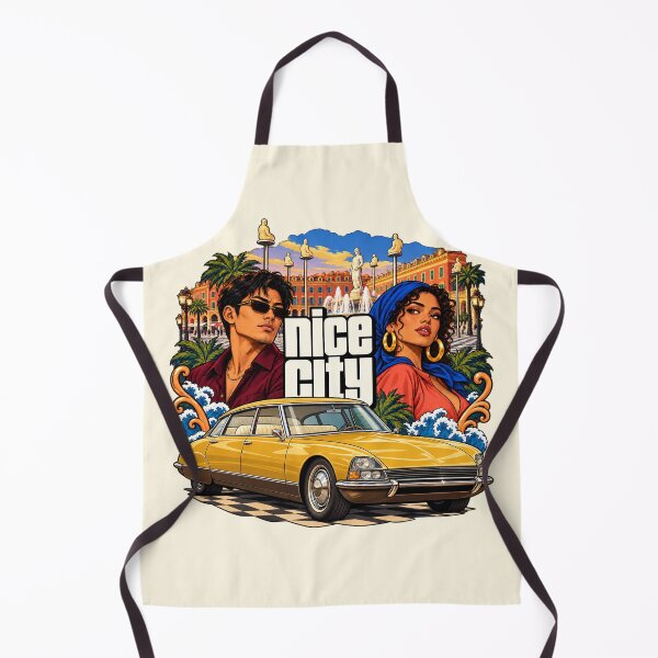 Item preview, Nice City Vintage Citroën DS designed and sold by Cool Riviera.