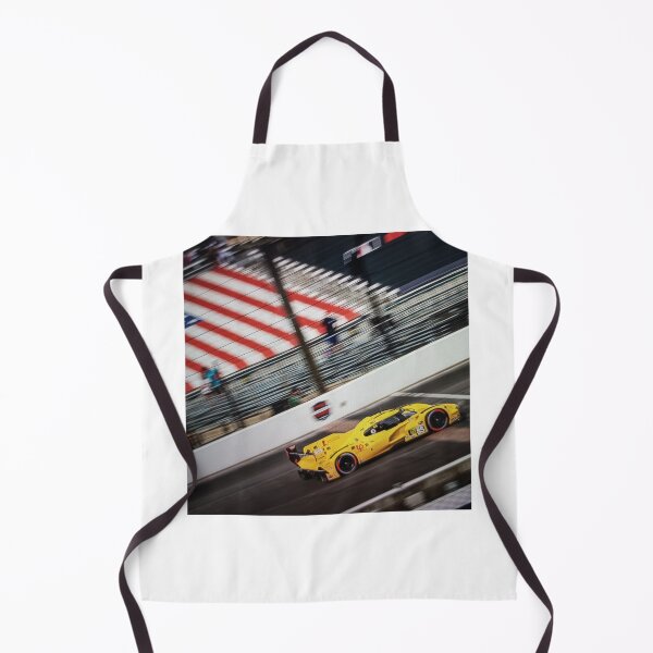 Item preview, Yellow Race Car at Indianapolis Speedway designed and sold by Romyfuslice.