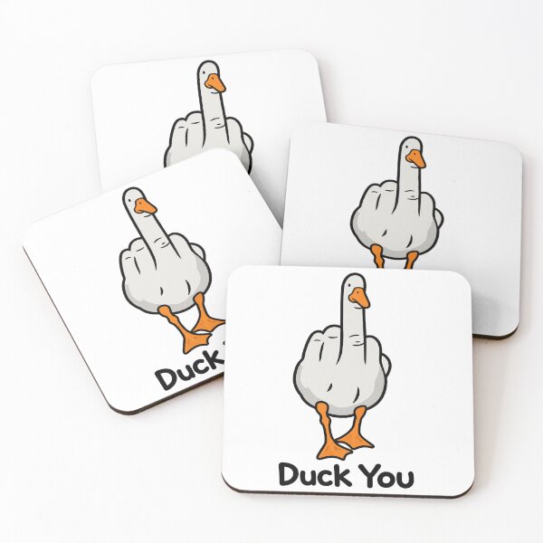 Item preview, Duck You Sarcastic Goose Cartoon designed and sold by VineVibe16Studio.