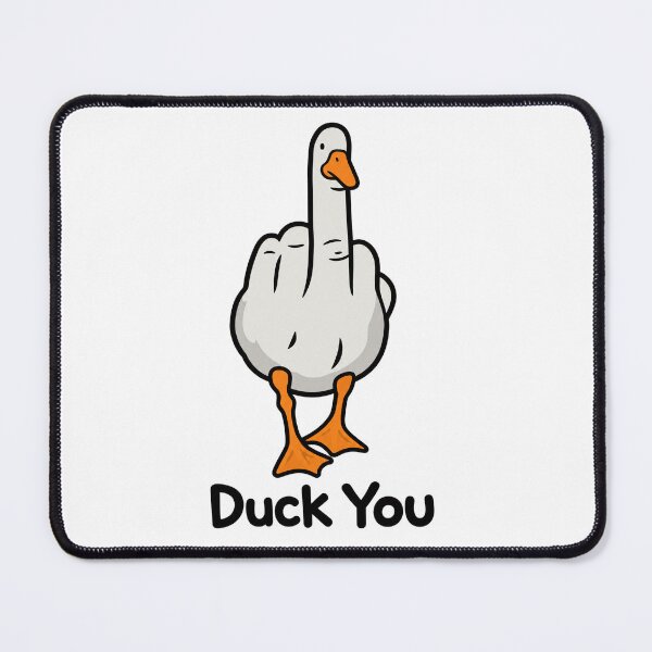 Item preview, Duck You Sarcastic Goose Cartoon designed and sold by VineVibe16Studio.