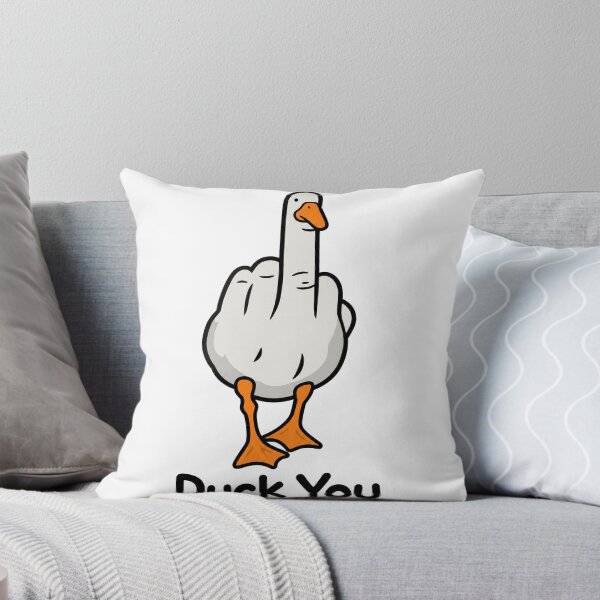 Item preview, Duck You Sarcastic Goose Cartoon designed and sold by VineVibe16Studio.