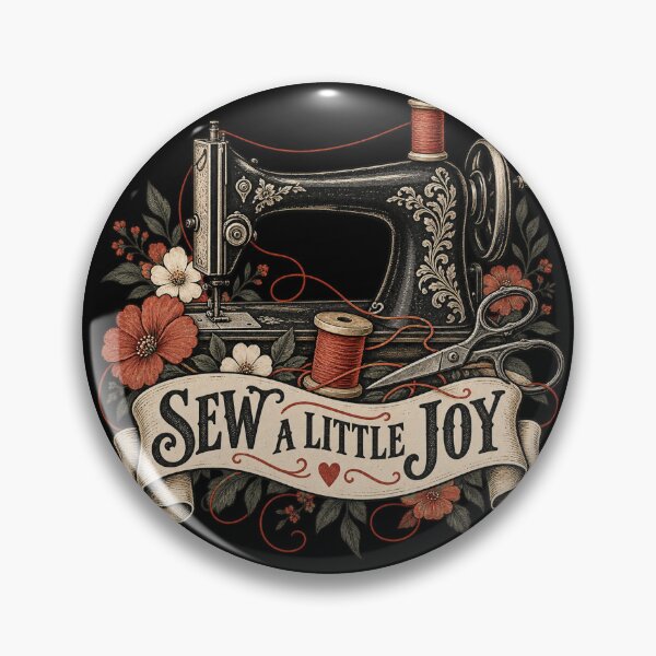 Item preview, Sew a Little Joy - Vintage Sewing Machine designed and sold by haitrieuic96.