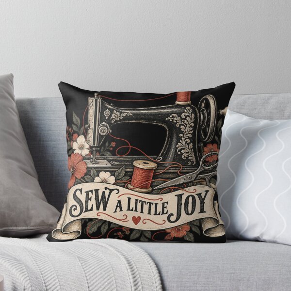 Item preview, Sew a Little Joy - Vintage Sewing Machine designed and sold by haitrieuic96.