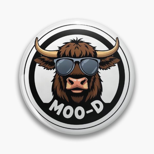 Item preview, Cool Highland Cow With Sunglasses designed and sold by Arc2020.
