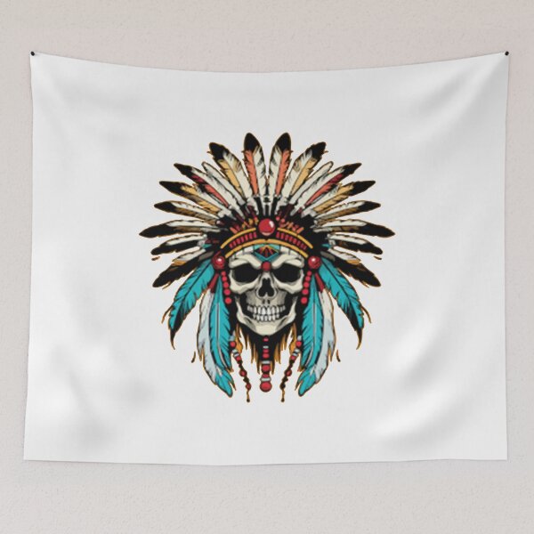 Aperçu de l'œuvre Indien Apache créée et vendue par Nupelwear.