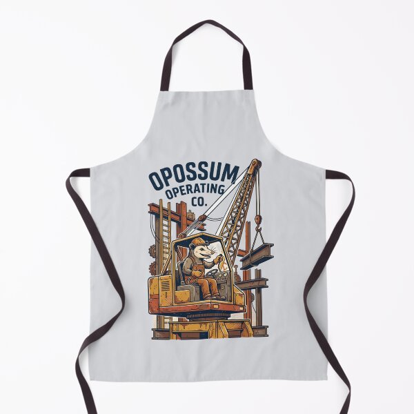 Artikelvorschau, Opossum Operating Co.- Gifts for crane operators entworfen und verkauft von ParadoxParadox.