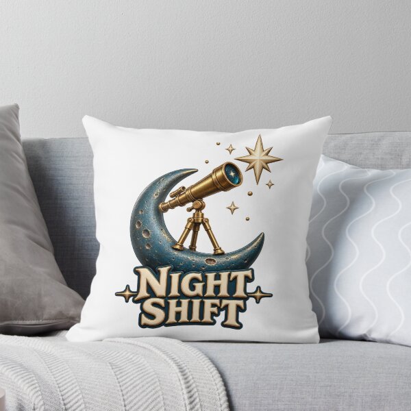 Aperçu de l'œuvre Night Shift Stargazing Telescope créée et vendue par TrendTribeTP.