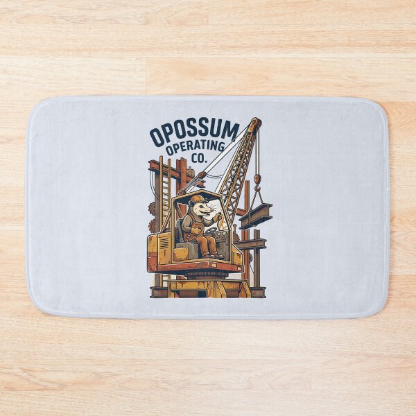 Artikelvorschau, Opossum Operating Co.- Gifts for crane operators entworfen und verkauft von ParadoxParadox.