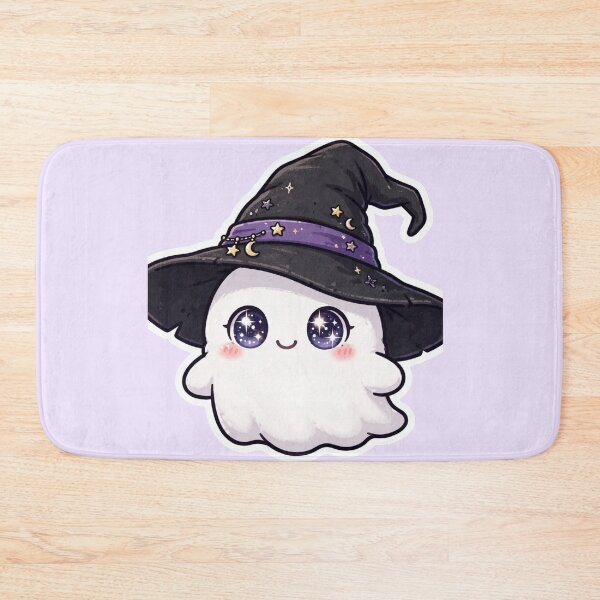 Item preview, Cute Witch Ghost With Sparkly Galaxy Eyes designed and sold by Artistprinter.