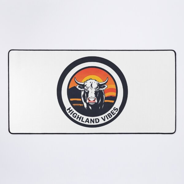 Item preview, Retro Highland Cow Vintage Sunset designed and sold by Arc2020.