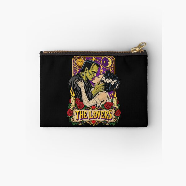 Item preview, The Lovers Tarot Card Frankenstein Bride Gothic Romance designed and sold by adiencarteras.