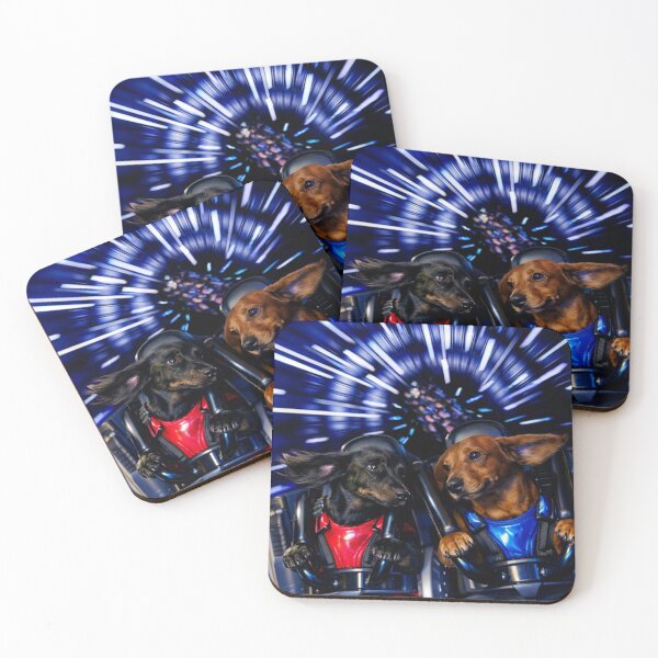 Item preview, Roller Coaster Dachshunds designed and sold by GwynfydThinking.