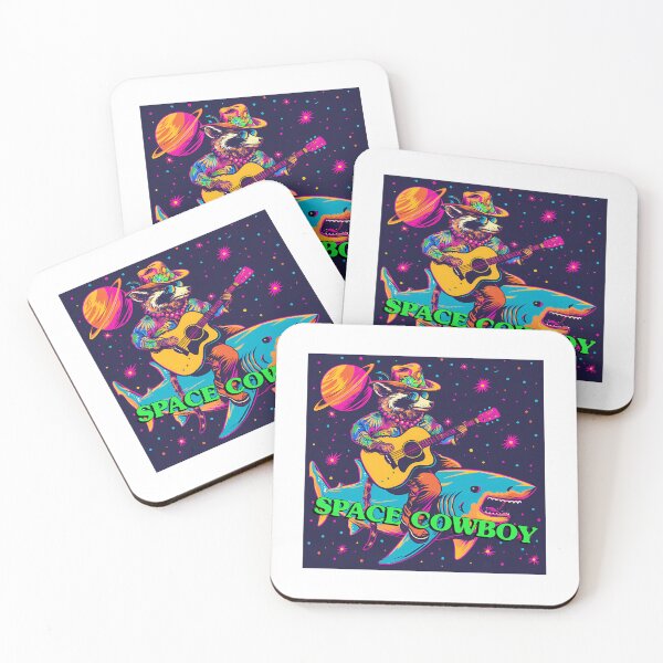 Item preview, Mapache vaquero espacial designed and sold by tallulah-noonan.