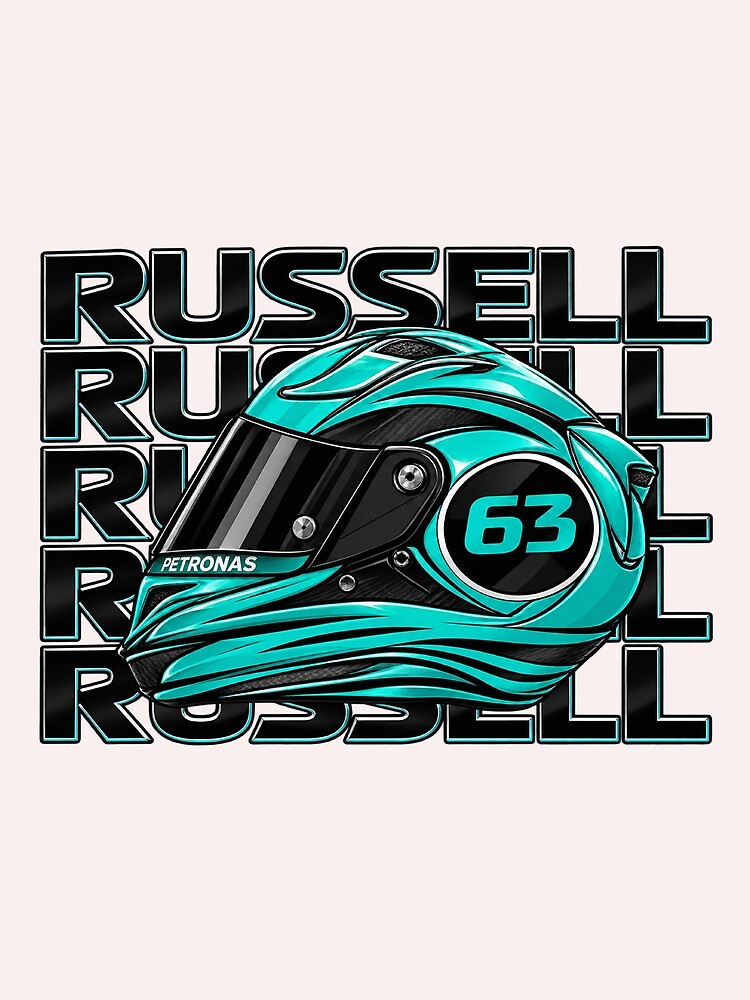 Thumbnail 3 of 3, Scarf, George Russell designed and sold by GraphRealm.