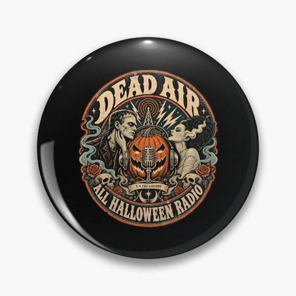 Artikelvorschau, Dead Air All Halloween Radio Station Pumpkin Mic Artwork entworfen und verkauft von adiencarteras.