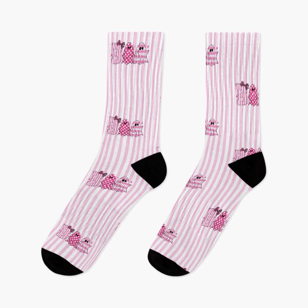 Item preview, Preppy Pink Halloween BOO Ghosts designed and sold by MaiZephyr.