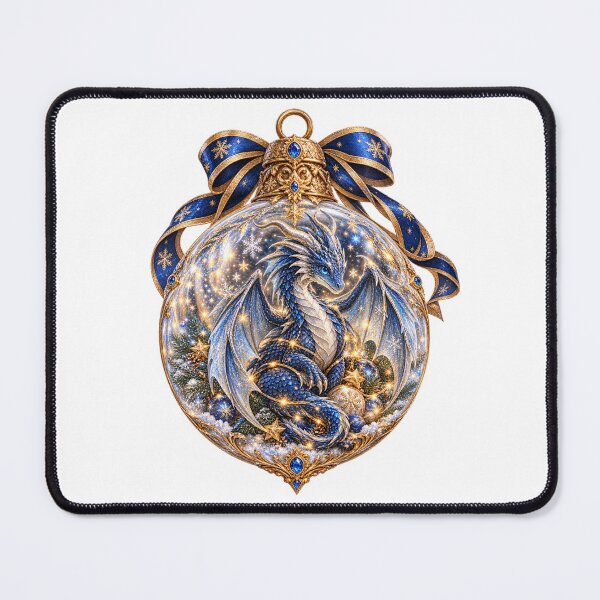Item preview, Christmas Dragon Ornament  designed and sold by ESSClothing.