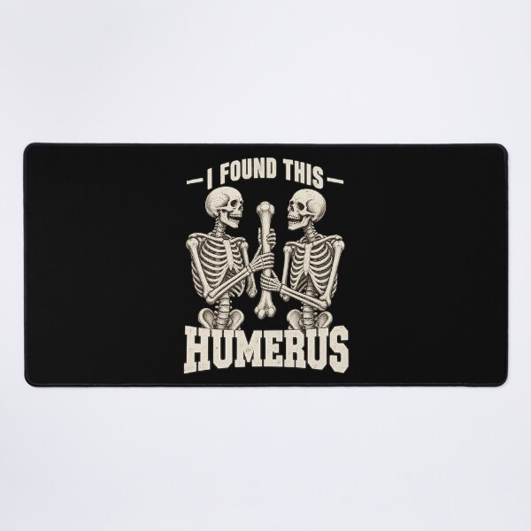 Item preview, I Found This Humerus Detailed Vintage Skeletons Art Artwork designed and sold by Aqouiatiqe.