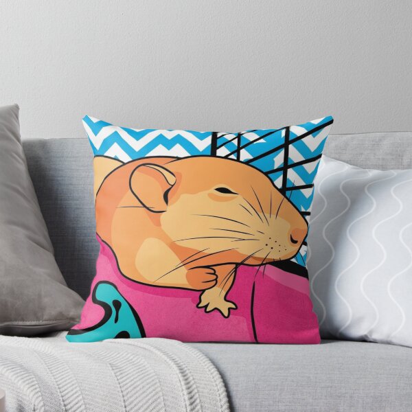 Aperçu de l'œuvre Poing de Rat enragé pop art créée et vendue par EllDAV777.