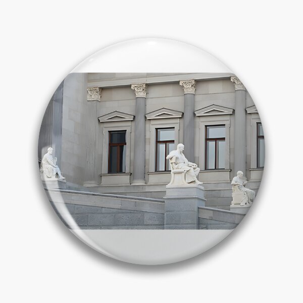 Item preview, Three Classical Statues in Front of Austrian Parliament Building in Vienna designed and sold by MartinsErdmanis.