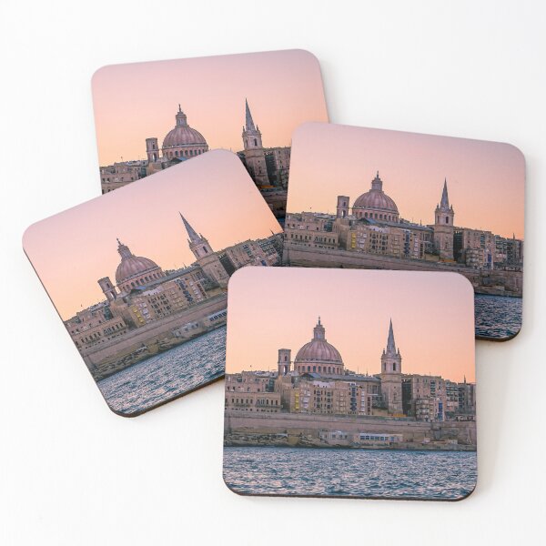 Item preview, Valletta Skyline at Dawn: A December Morning in Malta designed and sold by The Daphne Lens.