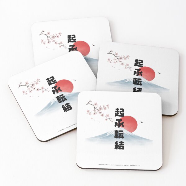 Artikelvorschau, Kishoutenketsu - Story Structure | Mount Fuji Sunrise & Sakura | Japanese Design entworfen und verkauft von JapanMemoir.
