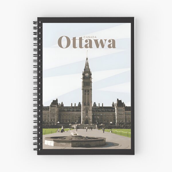 Item preview, Ilustración escénica del edificio del Parlamento canadiense en Ottawa. designed and sold by MartinsErdmanis.