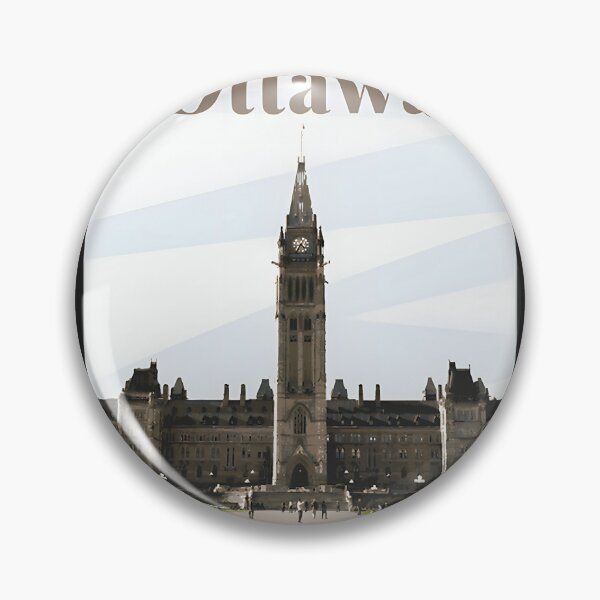 Item preview, Scenic Illustration of Ottawa Canadian Parliament Building Artwork designed and sold by MartinsErdmanis.