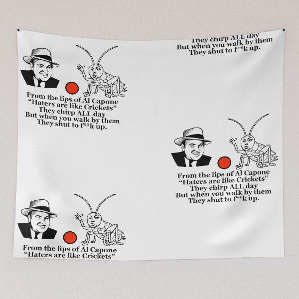 Item preview, From the lips of Al Capone designed and sold by sanctuarywear.