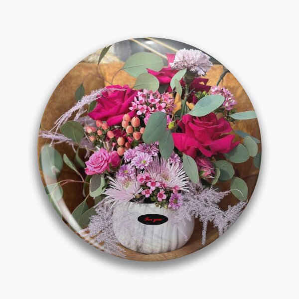 Item preview, Luxurious Magenta Roses and Pink Carnation Bouquet designed and sold by Ingr1d-M3deea.