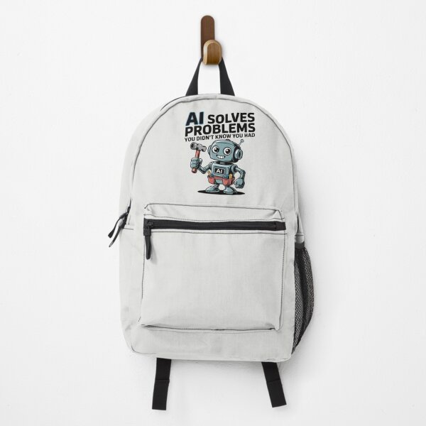 Item preview, AI Solves Problems You Didn’t Know You Had – Funny AI Humor designed and sold by Jollys-ArtShop.