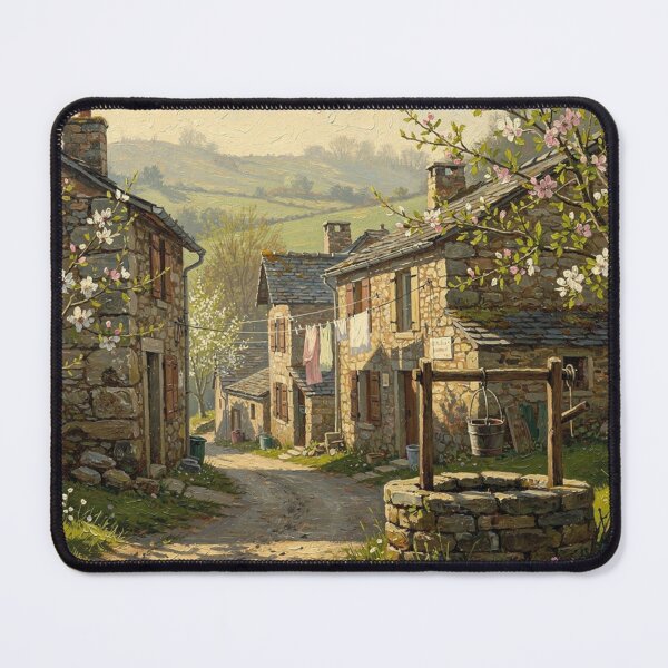 Item preview, Lozère village, springtime designed and sold by jefboutique6150.