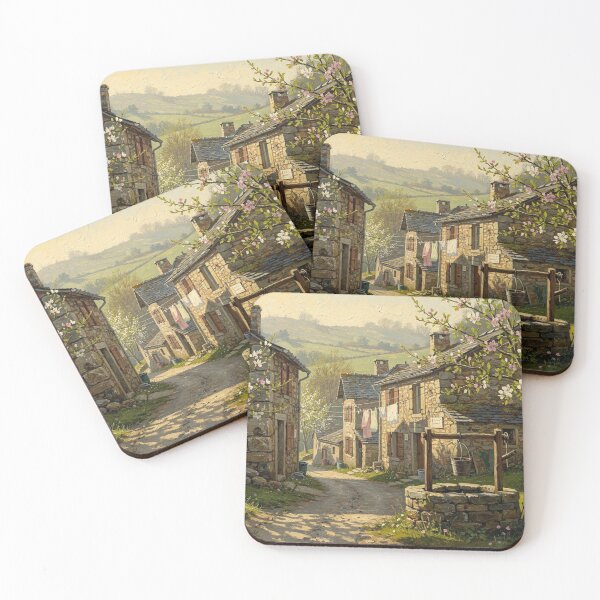 Item preview, Lozère village, springtime designed and sold by jefboutique6150.