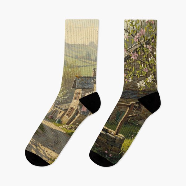 Artikelvorschau, Dorf Lozère, Frühling entworfen und verkauft von jefboutique6150.