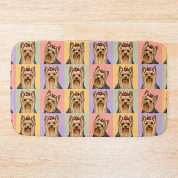 Item preview, Fancy Yorkie Yorkshire Terrier Dog 2x2 designed and sold by pixiedustpaint.