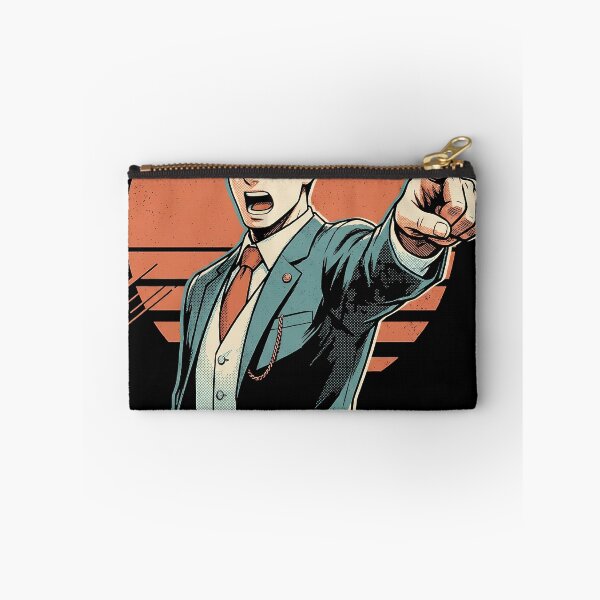 Artikelvorschau, Phoenix Wright schreit Einspruch Ace Attorney Retro-Videospiel-Anime-Shirt entworfen und verkauft von Senpaiwaves.
