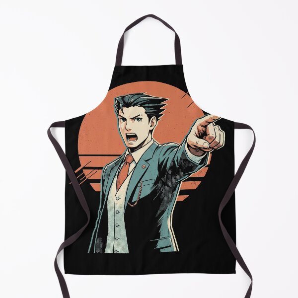 Artikelvorschau, Phoenix Wright schreit Einspruch Ace Attorney Retro-Videospiel-Anime-Shirt entworfen und verkauft von Senpaiwaves.