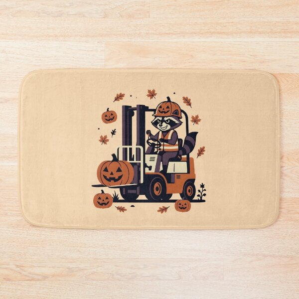 Item preview, Raccoon at work - Spooky forklift operator designed and sold by ParadoxParadox.