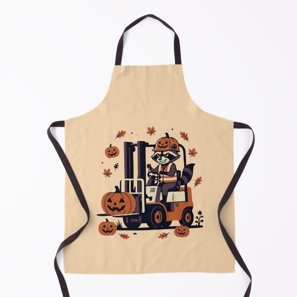 Item preview, Raccoon at work - Spooky forklift operator designed and sold by ParadoxParadox.