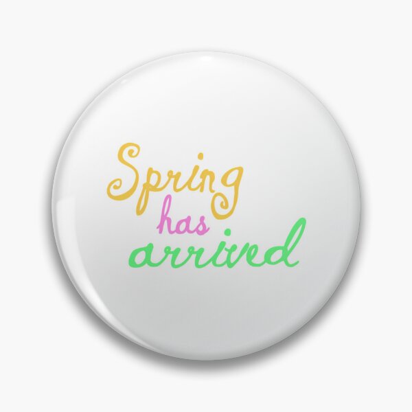 Item preview, Spring Has Arrived Colorful Sticker designed and sold by caterin-aasbne.