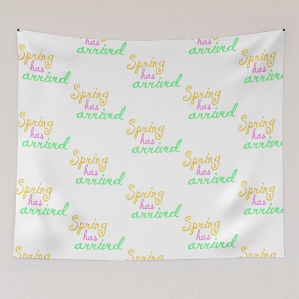 Item preview, Spring Has Arrived Colorful Sticker designed and sold by caterin-aasbne.